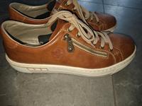 Sneaker Rieker Gr. 41 cognac braun Nordrhein-Westfalen - Nettetal Vorschau