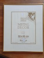 Bilderrahmen, metalldecor gold, 50x60 cm, 7,- Euro Harburg - Hamburg Fischbek Vorschau