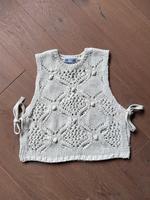 Zara Häkel Top Gr. M beige Bayern - Haßfurt Vorschau