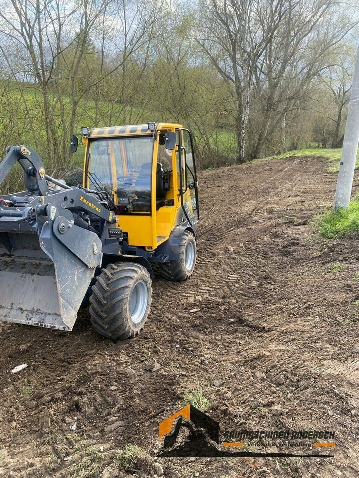 Radlader Baumaschine Mieten, Hoflader, Minibagger in Zwickau