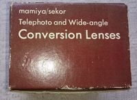 Mamiya Vorsatzlinsen (conversion lenses Niedersachsen - Soderstorf Vorschau