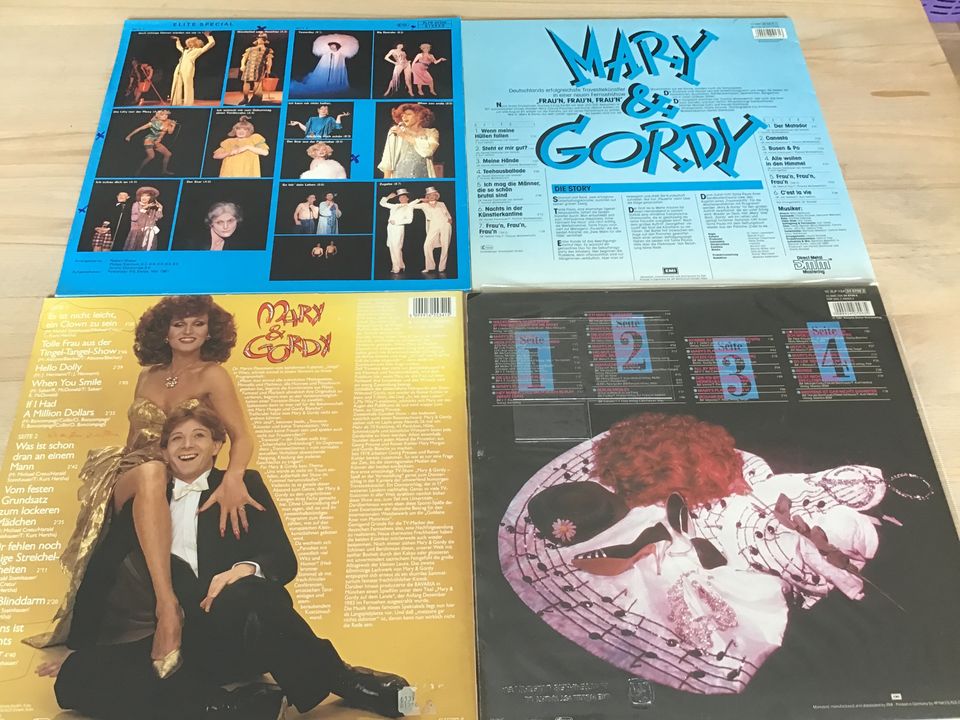 Mary & Gordy 4 Lp‘s / 5 Schallplatten/ Transvestit in Duisburg