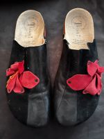 Think! Schuhe Leder Schlappen in schwarz Größe 40 Nordrhein-Westfalen - Herne Vorschau