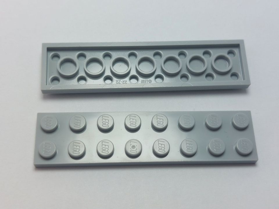 Lego Plate 2x8 light bluish gray - 3034 in Aystetten