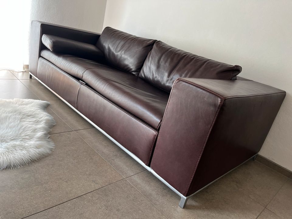 Sofa Couch Who’s Perfect Designersofa Echt-Leder sehr hochwertig in Extertal