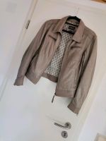 Prato Lederjacke Jacke Leder Hellgrau grau Taupe Damen 38 M Hessen - Ebsdorfergrund Vorschau