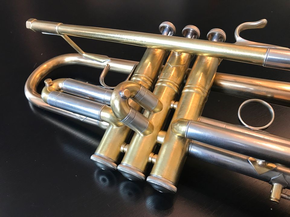 Bach Stradivarius Trompete ML 37G von 1976 unlackiert raw trumpet in München