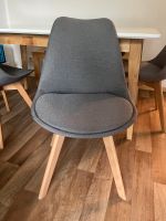 3 graue Stühle Niedersachsen - Braunschweig Vorschau