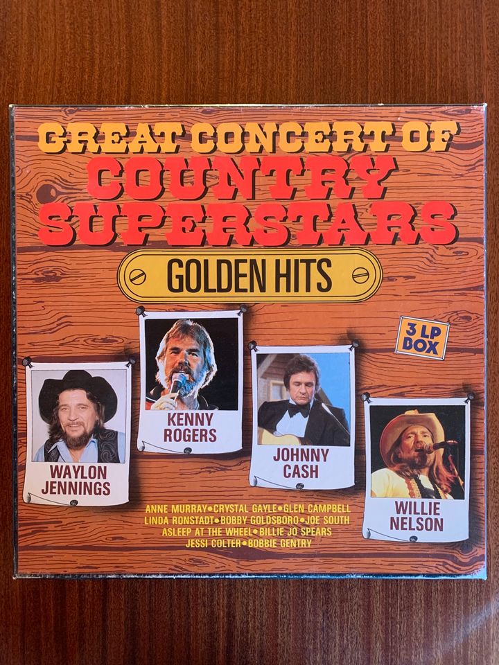 Vinyl LP - Country Superstars Golden Hits in Schwindegg