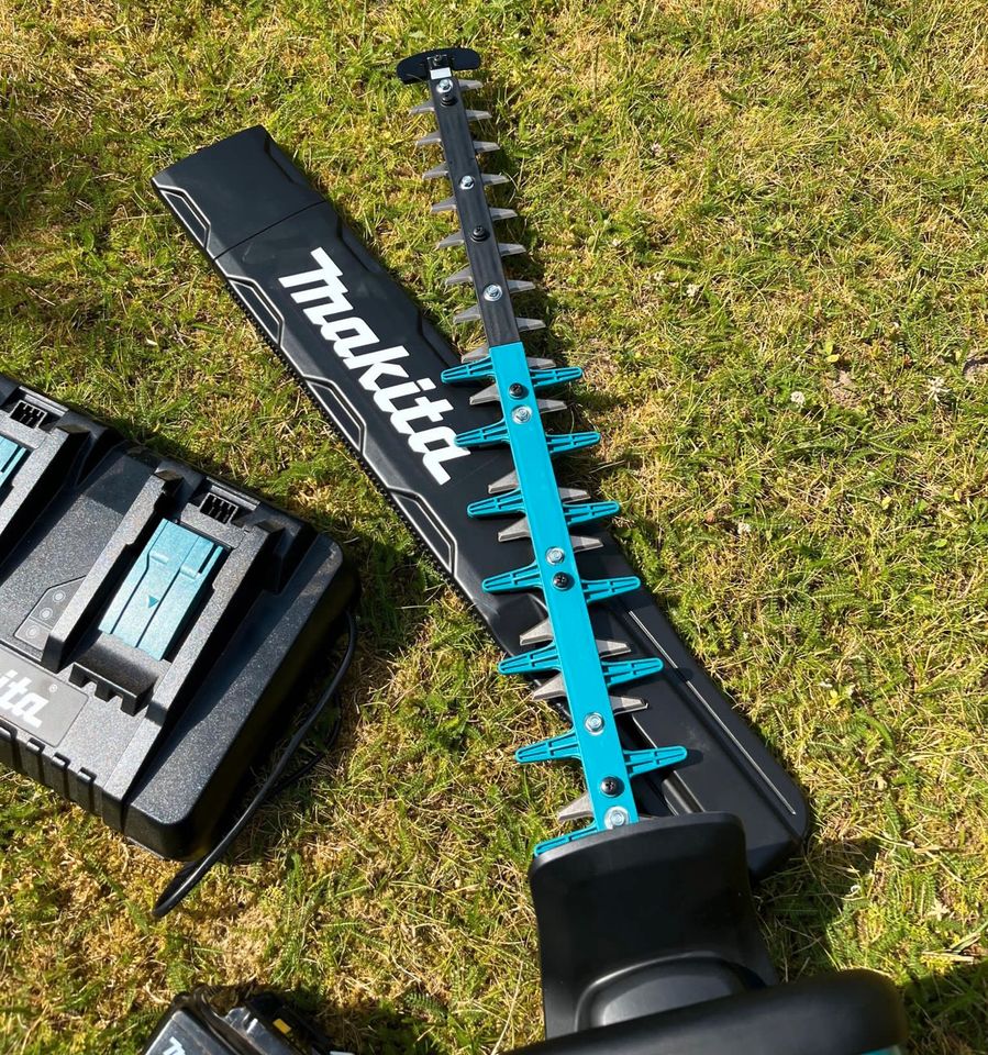 Makita Akku Heckenschere mieten, 60cm Schwert ( Set mit Akkus ) in Schaalby