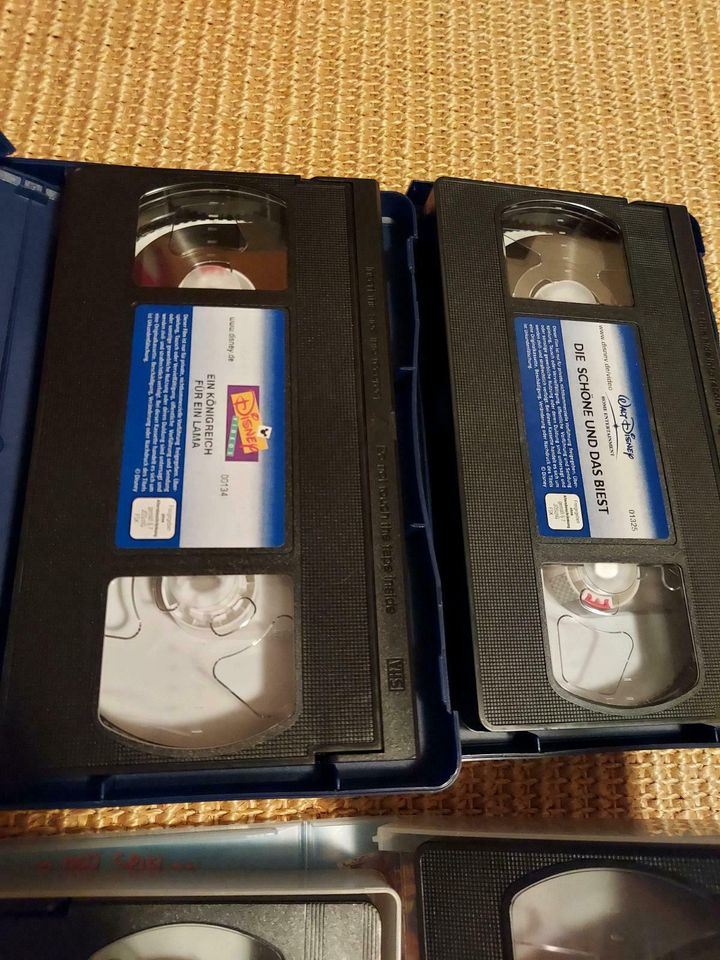 4x VHS Kassetten  | Disney Schöne & Biest | Ein Königreich Lama in Dinslaken