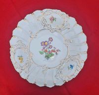 Meissen Prunkteller 29,5 cm Blumenbouquet partielle Vergoldungen Mecklenburg-Vorpommern - Priepert Vorschau