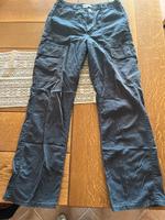 Cargohose Hose mit Taschen Zara 38 grau schwarz Anthrazit Hessen - Hadamar Vorschau