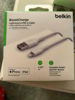 Kabel Ladekabel Boost Charge schnellladekabel USB-A Iphone Niedersachsen - Springe Vorschau