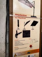 Rhodos Ampelschirm/Sonnenschirm 270x270cm natur Stuttgart - Stuttgart-Süd Vorschau