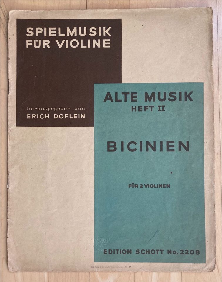 13 Stück alte Noten Klavier Violine Edition Peters Händel Mozart in Frohburg