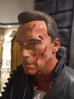 Terminator Kopf Büste Arnold Schwarzenegger 1,92m Glasaugen Hessen - Gießen Vorschau