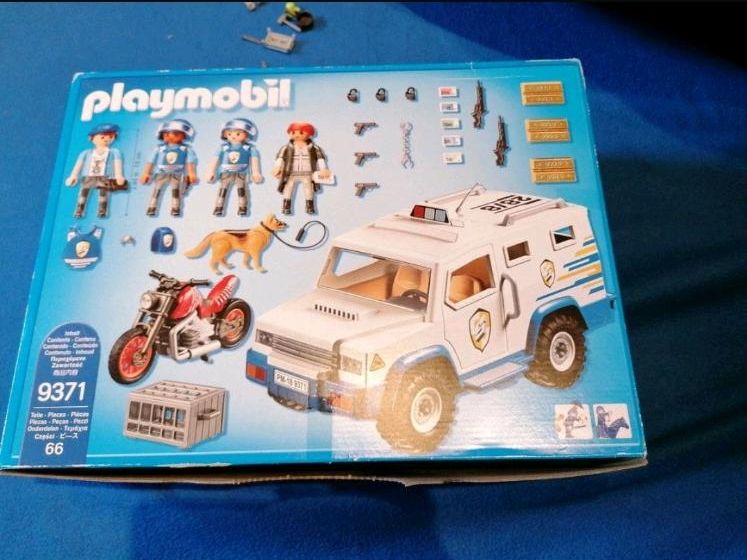 Playmobil Set 9371 Geldtransporter mit OVP und Anleitung in Vogelsdorf