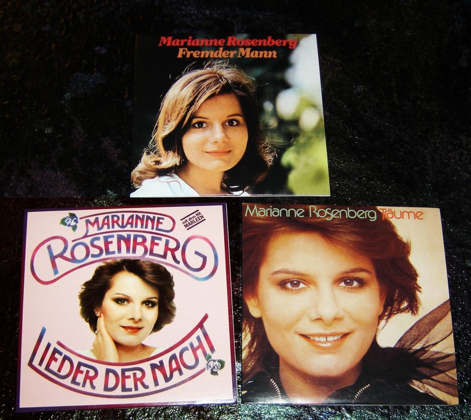 MARiANNE ROSENBERG 3 CDs FREMDER MANN / LiEDER DER NACHT / TRÄUME in Koblenz