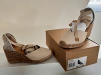 Wedges / Espandrilles Mango beige Gr 39 NEU Nordrhein-Westfalen - Meerbusch Vorschau