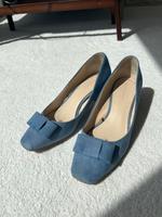 Zara Pump Blau EU40 Eimsbüttel - Hamburg Rotherbaum Vorschau