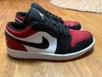 Nike Air Jordan 1 Low Bred Toe Gym Red US 8/EU 41 Hessen - Friedrichsdorf Vorschau