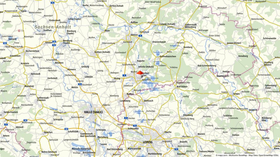 Energieeffiziente Erdgeschosswohnung in Bitterfeld - barrierearm, mit Balkon, Aufzug und Stellplatz in Bitterfeld