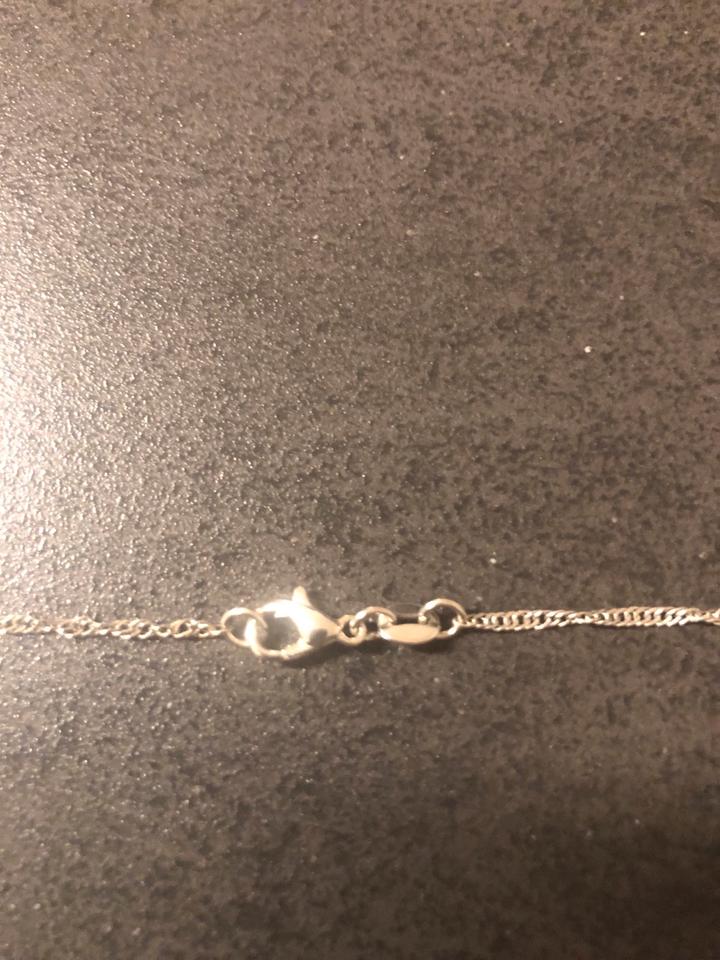 Silber 925 Anhänger mit grünen Stein mit Kette. in Augsburg