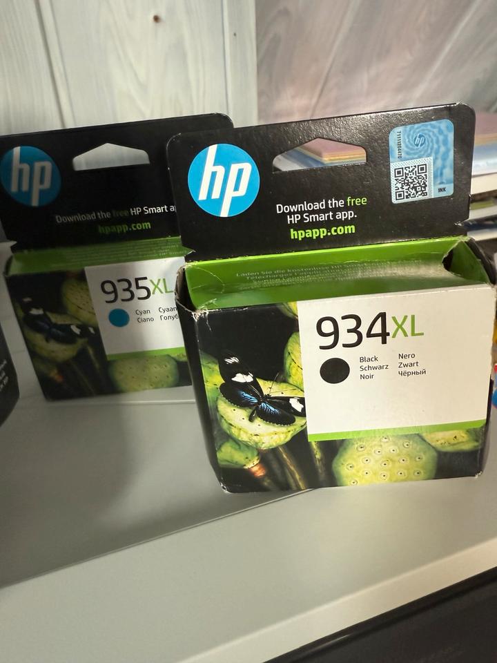 Druckerpatronen original HP 934xl +935xl Set komplett unbenutzt in Saulheim
