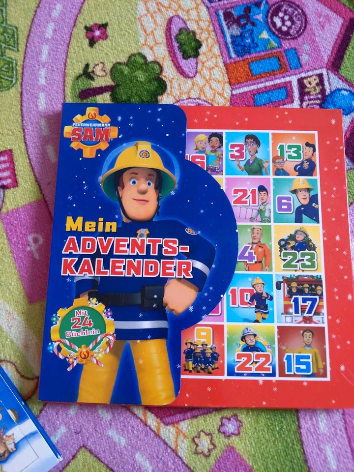 Feuerwehrmann Sam Adventskalender  1 € für Sparschwein in Sasbach am Kaiserstuhl