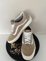 VANS Old Skool Velours beige Hessen - Gernsheim  Vorschau