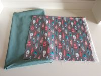 ♥ Reststücke Baumwolle USA Camelot fabrics Federn rar Schwerin - Krebsförden Vorschau