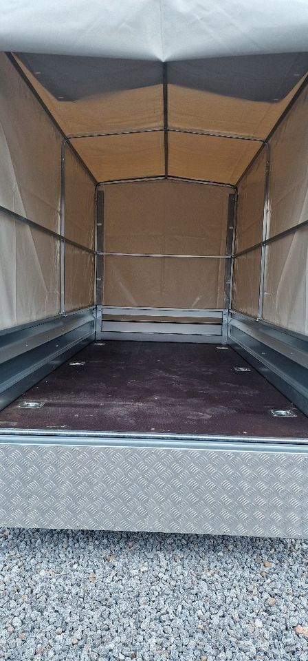 Neu! Anhänger 750Kg Zaslaw 265-SU Hochplane LxBxH 265x132x160 cm in Geseke