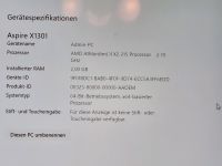 PC Aspire X1301 Schleswig-Holstein - Bad Segeberg Vorschau