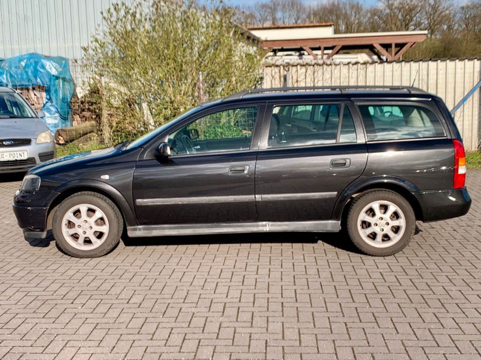 Opel Astra 1.6 Caravan 75 PS TÜV-03-2026 KLIMA ZV-FB ALUFELGEN in Lengerich