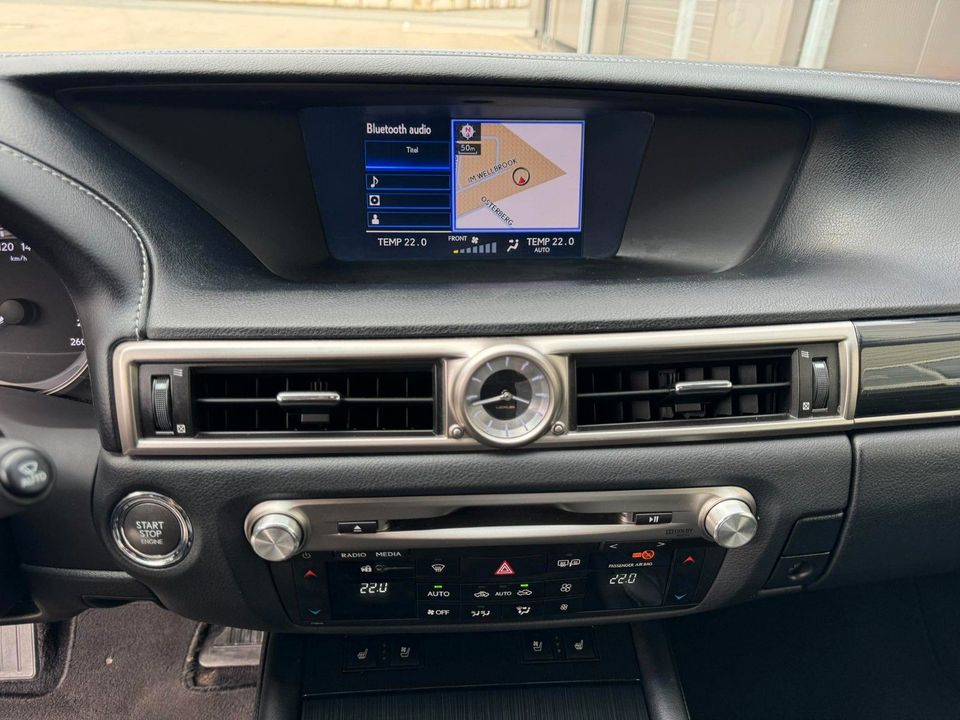 Lexus GS 250 Leder Navi Kamera Sitzh Sitzh Mmory Xenon in Belm