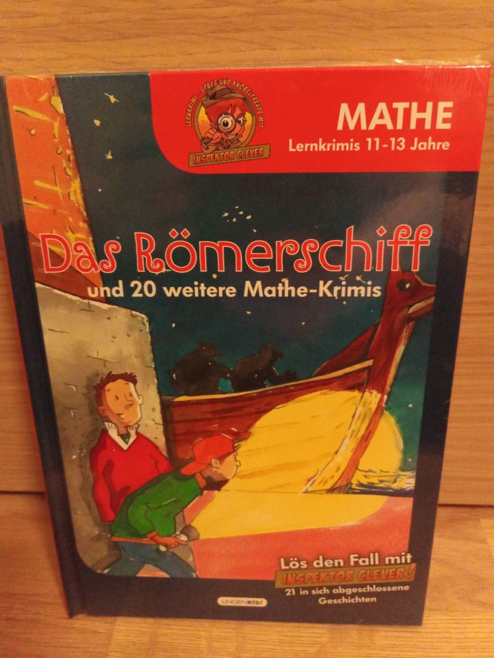 NEU Das Römerschiff, Mathe Krimis, Lernkrimis, Buch in Offenbach