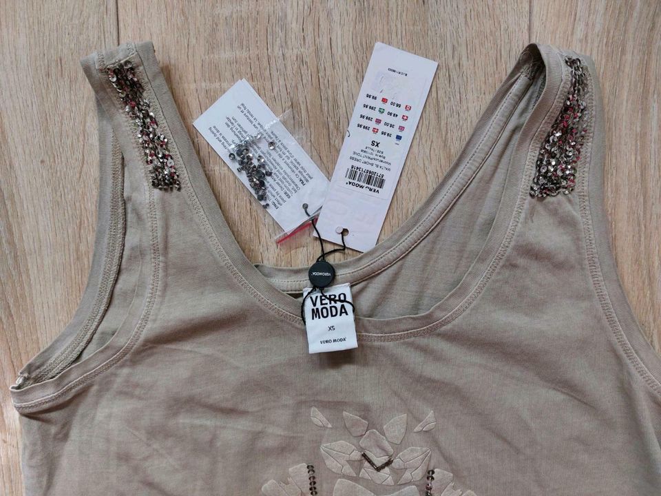 Sommer Kleid Vero Moda taupe Gr. XS *Neu* in Buxtehude