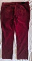 Neue weinrote Cordhose mit Strassverzierung gr. 48 Bayern - Pfarrkirchen Vorschau