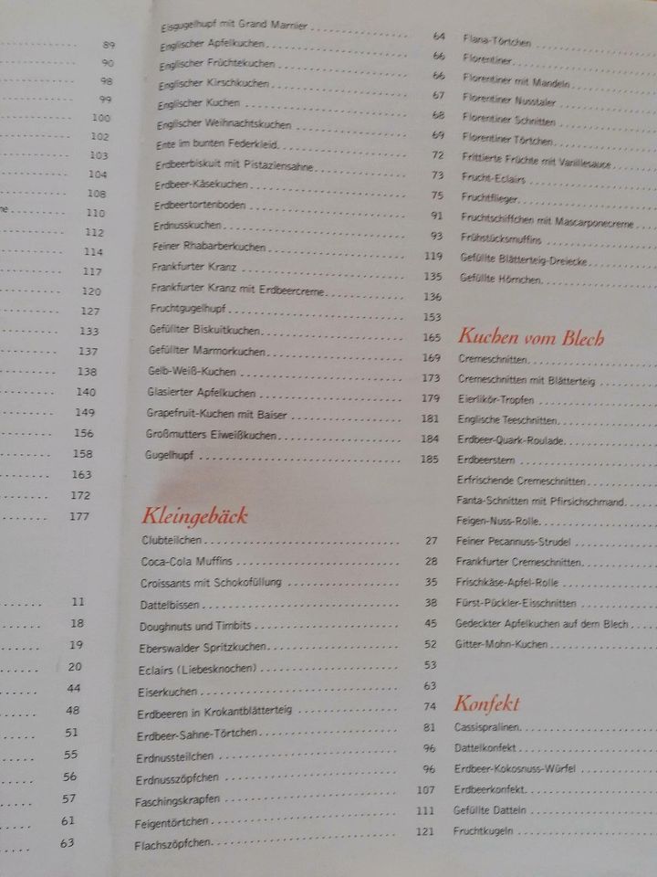 Backbücher in Ubstadt-Weiher