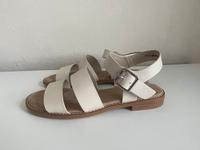 Damen Sandalen Sandaletten – Beige/Creme, Größe 37, Neu Nordrhein-Westfalen - Verl Vorschau