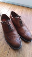 Brogues Herrenschuhe Anzugschuhe Leder 41 neu braun Cognac Neuhausen-Nymphenburg - Neuhausen Vorschau