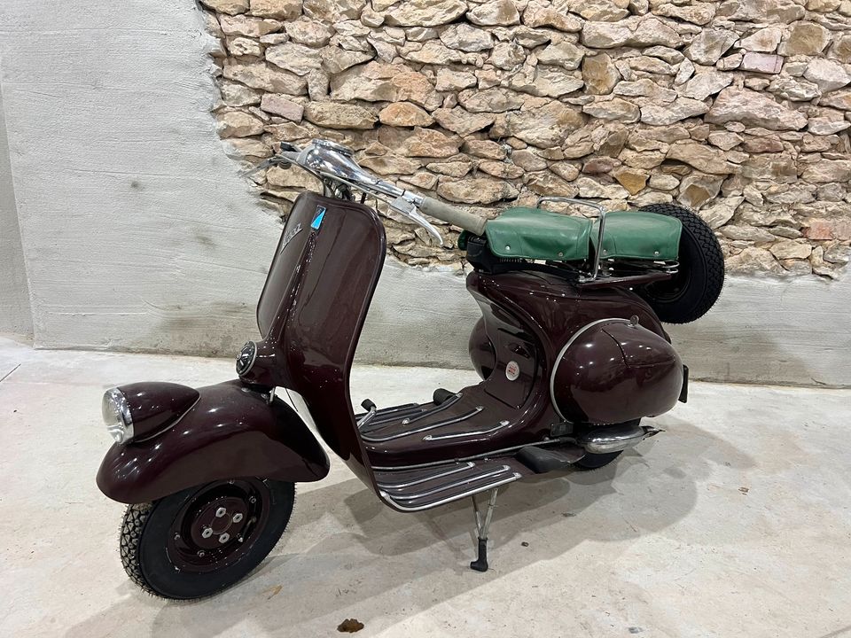 Vespa Hoffmann 125 Bj 53 Bacchetta deutsche Papiere TÜV in Bad Abbach