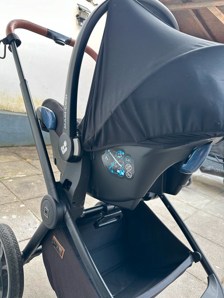 Kinderwagen Moon Resea S + Maxi Cosi Citi inklusive Adapter in Wetzlar