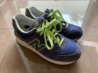 New Balance 574 Sneakers, 38, lila/ neongrün Kr. München - Kirchheim bei München Vorschau