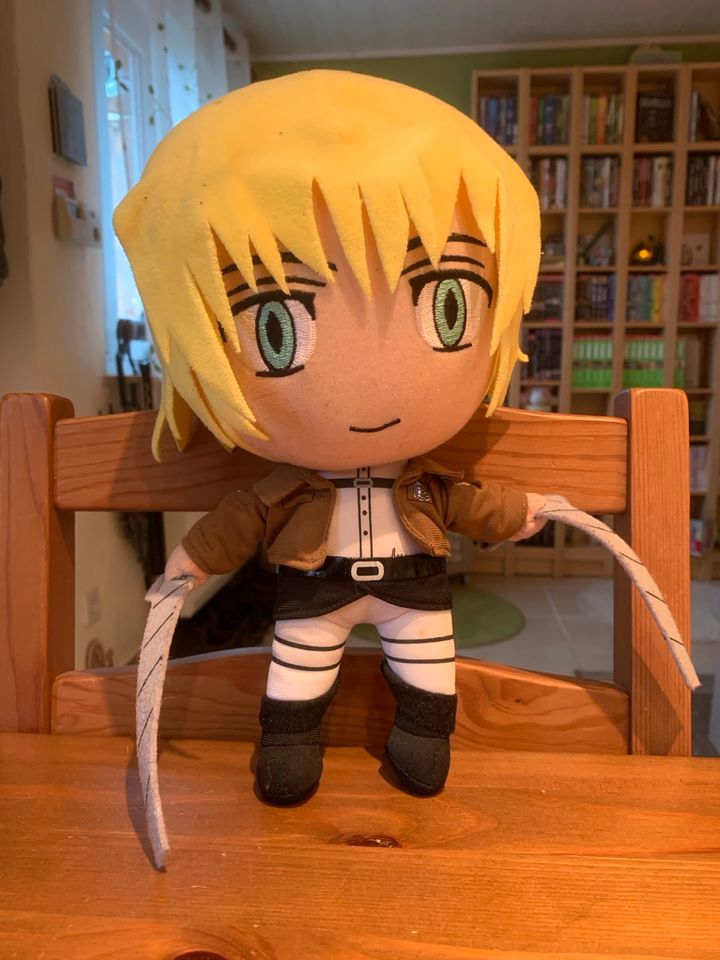 Armin Arlert Attack on Titan Plushie Merch in Köln