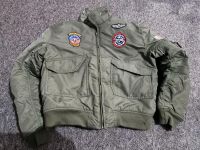 Bomberjacke Fliegerjacke oliv Blousonjacke gefüttert Schleswig-Holstein - Rohlstorf  Vorschau