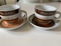 2 schöne Mocha Tassen mit Untertasse, Brauntönen, TOP Bielefeld - Brackwede Vorschau