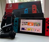 Nintendo Switch V2 rot blau + OVP + Verbesserter Akku Berlin - Köpenick Vorschau