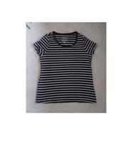 T-Shirt Gina style it gestreift Streifen 42/44 schwarz-weiß Bayern - Gilching Vorschau